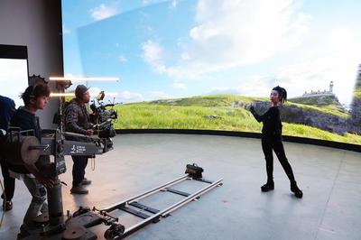 索尼联手观池科技，国内首间黑彩晶虚拟制作影棚正式开业，开启影视创作新纪元